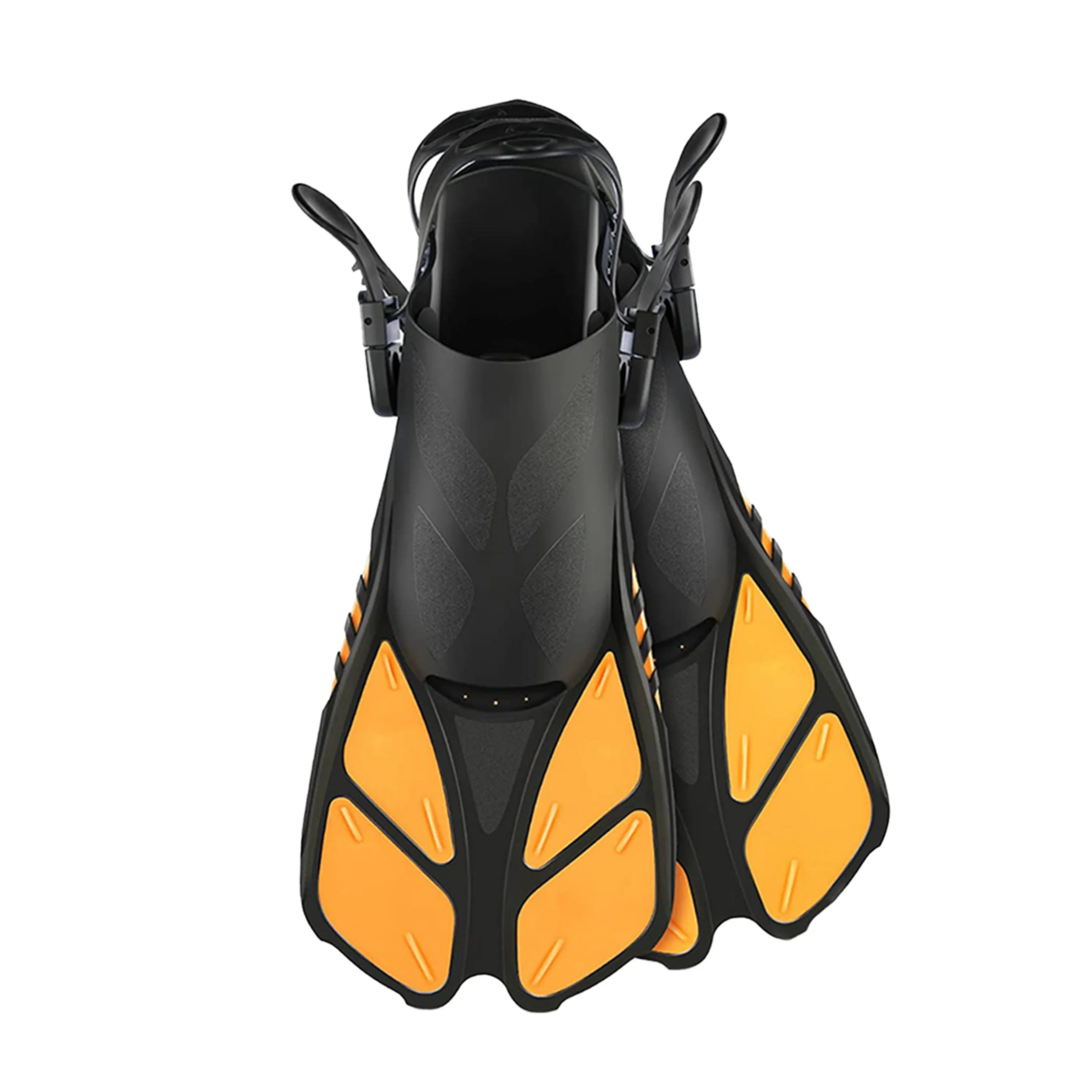 Hot Sale Diving Fins Comfortable Adjustable Open Heel Diving Snorkeling Flipper Fins TPR Durable Material Swimming Dive Fins