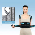 Updated Back Posture Brace Sitting Humpback Adjustable Women Men Posture Corrector