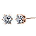 Best Selling 3mm 4mm 10mm Stainless Steel Stud Earrings with 14k Gold Plating and Zircon Pearl Diamond Jewelry for Women Girls