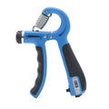 CW HGP002R Fitness Hand Trainer Hand Grip Wrist Hand Exerciser with Adjustable Resistance and Digital Counter