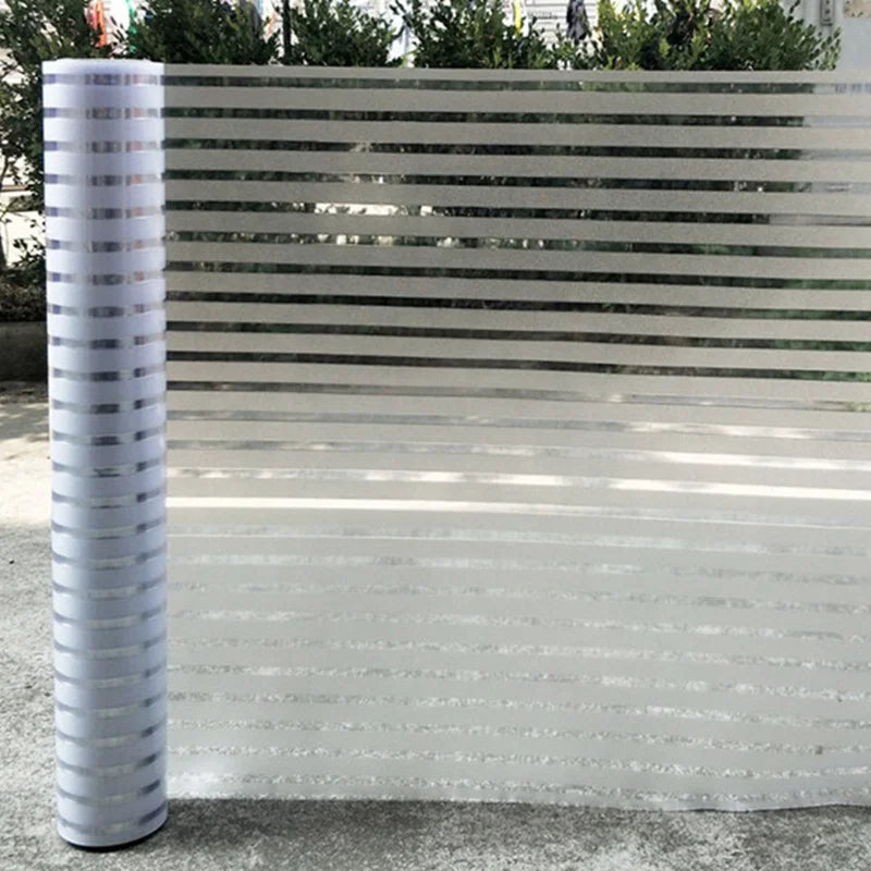 UDK Factory Price Matte White Privacy Frosted Strip Design protection Glass Decorative Film