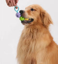 Dogs Training Toy Sugar-Coated Haws Bite Glue Teeth Grinding TPR Teeth Grinding Rod Interaction Leaky Food Toy Dog Training Toys