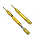 5 Inch Automatic Center Pin Punch Strike Spring Loaded Marking Starting Holes Woodworking Tool