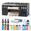 Rainbow UV DTF Sticker Printer for Bulk Production Phone case Gift Box logo Sticker Printing Machine