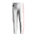 Wholesale Sublimation Botton Team Southland Baseball Pants 5Xl Team Wear White Baseball Pants