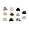 Oradour Custom Mini Small Acetate Hair Claw Clips Women and Girls Sweet Chinese Korean Octopus Hair Accessories Wholesale