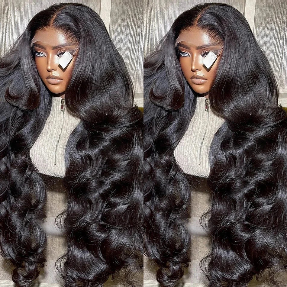 250% HD Transparent for Lace 13x6/13x4 Body Wave Lace Front Human Hair Wigs Brazilian Remy 12a Top Grade Black Women