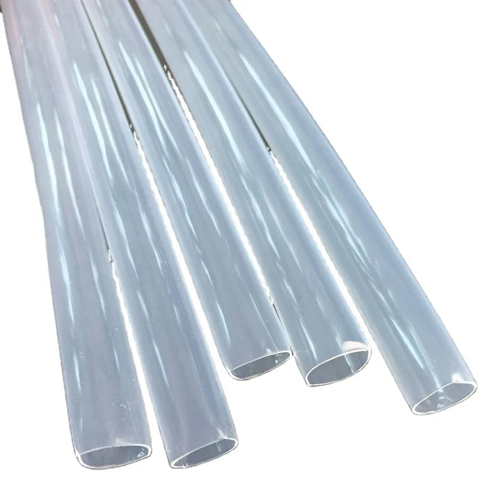 UV Resistance Transparent FEP Tube Heat Shrink Tubing Sleeve for T8 Lamp