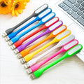 Adjustable Colorful USB Lamp for Notebooks Flexible White & Red Clip on Led Light Mini Led Clip Lights for Laptop