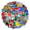 61Pcs Extreme Sports Diving Outdoor Graffiti Stickers for Travel Bag Laptop Bottle Phone Waterproof Custom Label