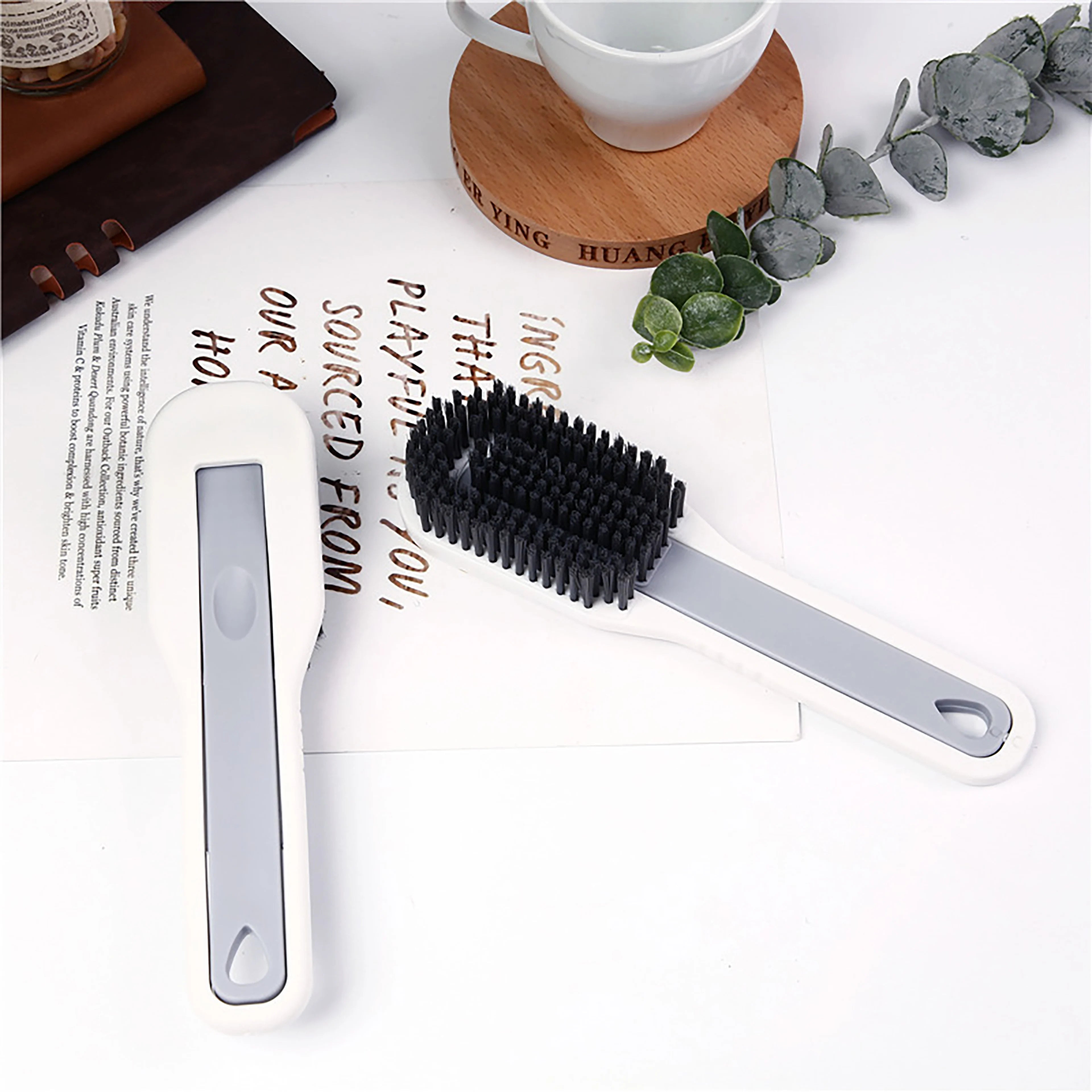 New Shoe Brush with Hanging Bristles Laundry Cleaning Brushes Detachable Plastic Super Cleaning Ability Squeegee