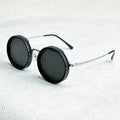 ND Adjustable Dimming Aperture Sunglasses 9gears UV400 Fishing Shades Polarized ND Filter Adjustable Tint Sunglasses