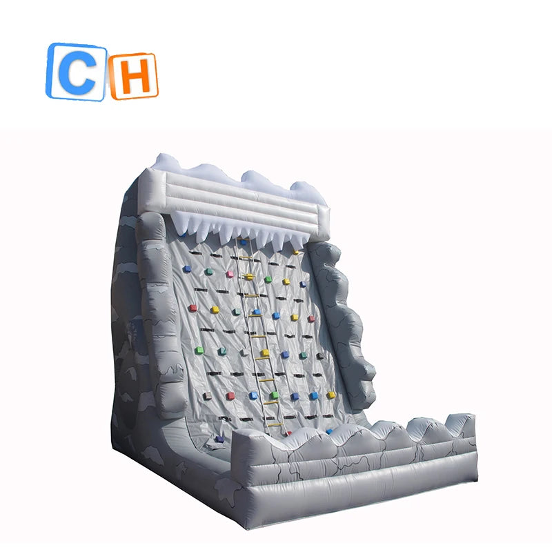 2020 Hot Sale Inflatable Rock Climbing Wall Inflatable Climbing Wall with Climber Sports for Adults