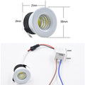 Led Mini Down Light 3W Spot Light Recessed Ceiling Downlight AC85-265V Spotlight Aluminium Interior Wall Light