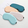 Luxury Gift  Imitates Real Silk Gold Eye Mask Patch Travel Sleeping Eye Shade for Airplane Hotel Satin Eye Mask for Sleeping