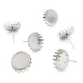 Factory Price Jewelry Findings & Components Stainless Steel Accessory Making Hook Earring Base Round Earring Jewelry Findings