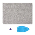 Wool Felt Pressing Pad Mat 17 X 14 Inches Wool Felt Ironing Pad Mat for Quilting