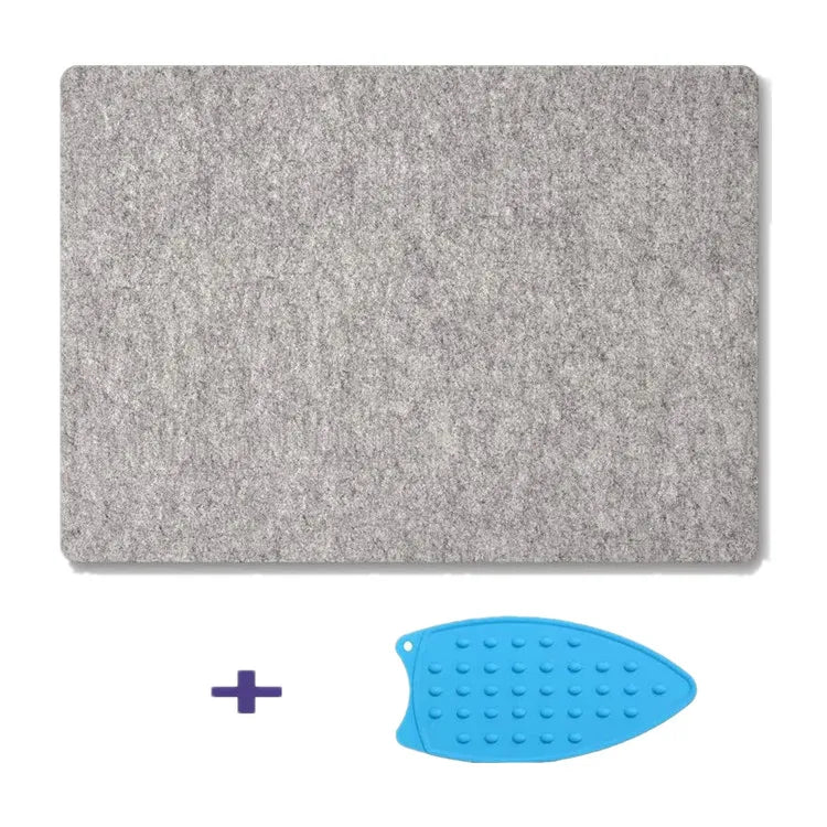 Wool Felt Pressing Pad Mat 17 X 14 Inches Wool Felt Ironing Pad Mat for Quilting