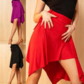 Top Selling Latin Dance Skirt Triangle Apron Skirt with Shorts Salsa Ballroom Dance Clothes Mini Dress Dancing Skirt for Women
