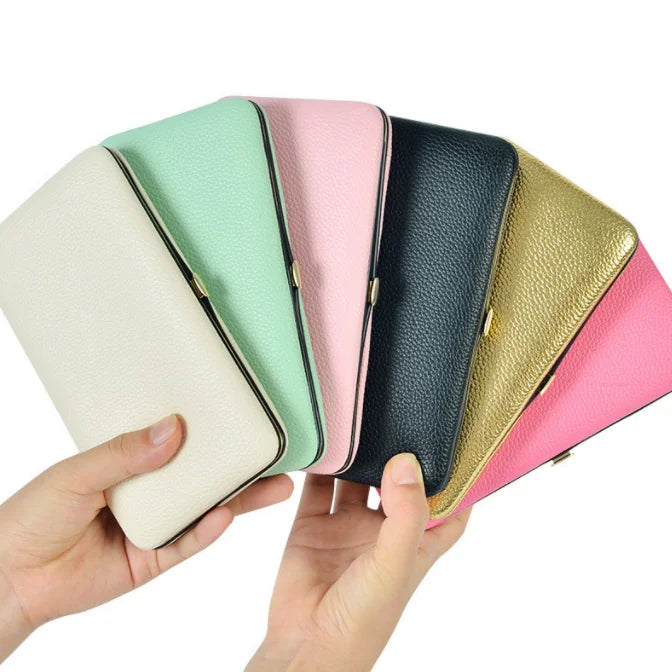 Empty Eyelash Extension Tweezers Set Pu Leather Pouch case Storage Organizer Lash Tweezers Protector case Holder