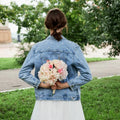 FUNG #6010C Wholesale Jacket and Stock Available Jean Denim Bridal Jackets