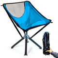 Portable Outdoor Ultralight Moon Chair for Hiking Fishing Camping with Automatic Ejection Extended Seat for Outdoor Activities