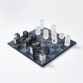Luxury Square Decorative Other Home Decor Set Crystal Chessboard Home Desktop Ornaments