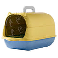 Oversized Fully Enclosed Semi-Enclosed Cat Litter Box Anti-Splash Odor-Proof Plastic Toilet Factory Direct Wholesale Kitty