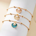 New Summer Beach Style Colorful Shell Pearl Bead Bracelet for Women