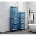 European and American Modern Acrylic Bedroom Wardrobe Light Luxury Multi-Layer Decorative Locker for Living Room or Hospital