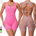 Women's Sleeveless Quick-Drying Fitness Jumpsuit Wholesale Gym Sportswear Bodysuits One-Piece Sports Jumpsuits