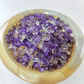 Ametrine Tumble Wholesale Natural Crystal Stone Ametrine Gravel Crystal Tumble Stone for Home Decoration