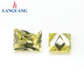 Hot Selling Olive Yellow Transparent Zircon Rhinestone DIY Clothes Jewelry Accessories Ice Cut Cubic Zirconia