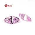 Fast Shipping 5A Grade Loose Gemstone Cz Diamonds Marquise Diamond Cut Light Pink CZ Zircon Cubic Zirconia