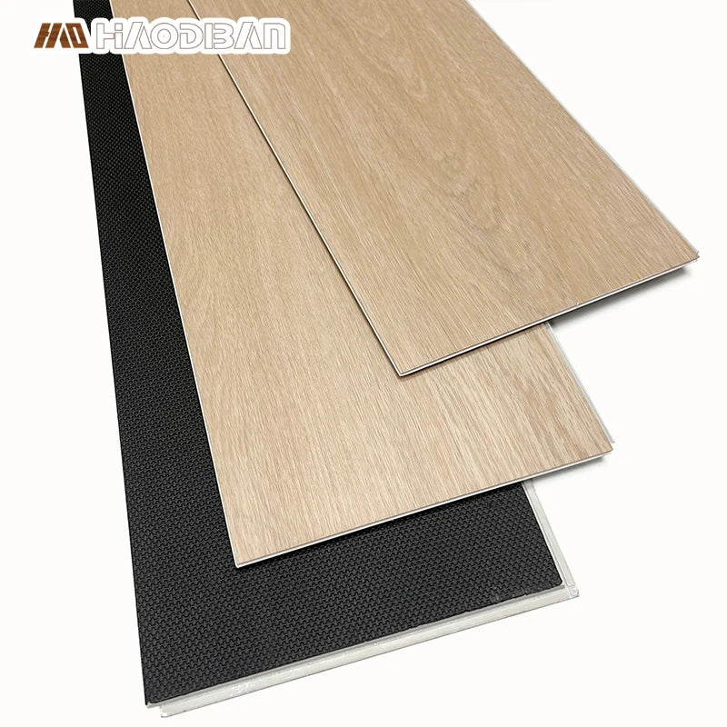 Waterproof 7x48 9x60 Oak Wood Design SPC Vinyl Flooring Plank 4mm 5mm 6mm With IXPE Underlay