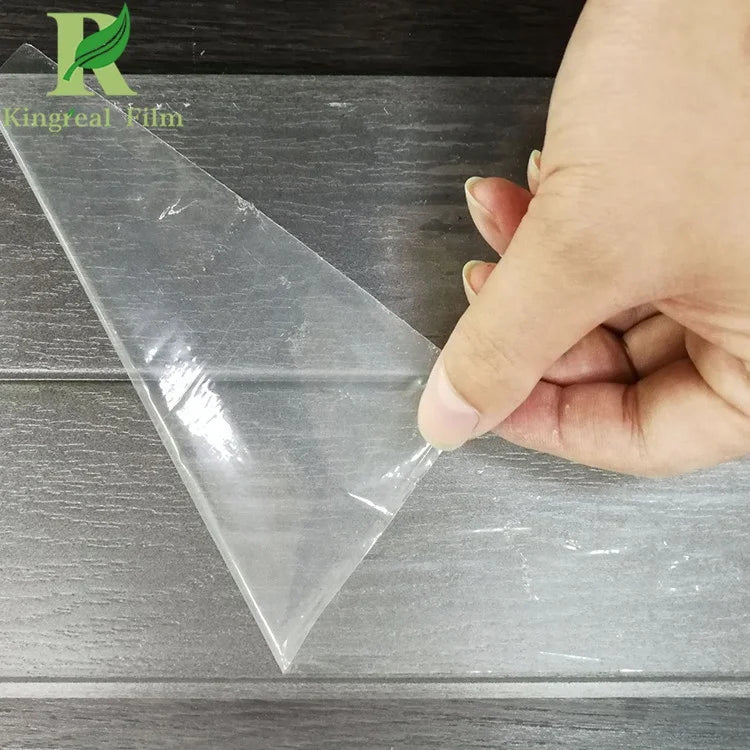 KINGREAL Self Adhesive High Transparency Anti Scratch PE Protective Film for Plexiglass