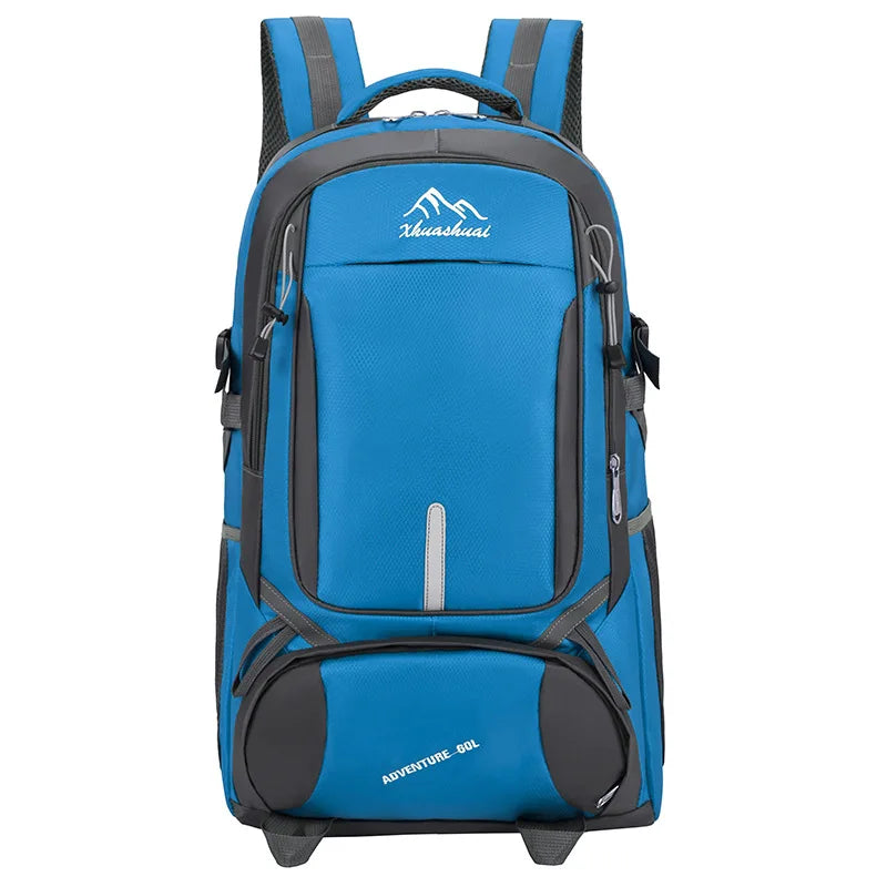 Waterproof Sport Travel Bagpack Daily Leisure Green Backpacks Lightweight Hiking Rucksacks