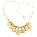 2025 New Arrival Custom Name Logo Pendant 18K Gold-Plated Star Pattern Diamond Choker High Popularity Made Zinc Alloy Pearl