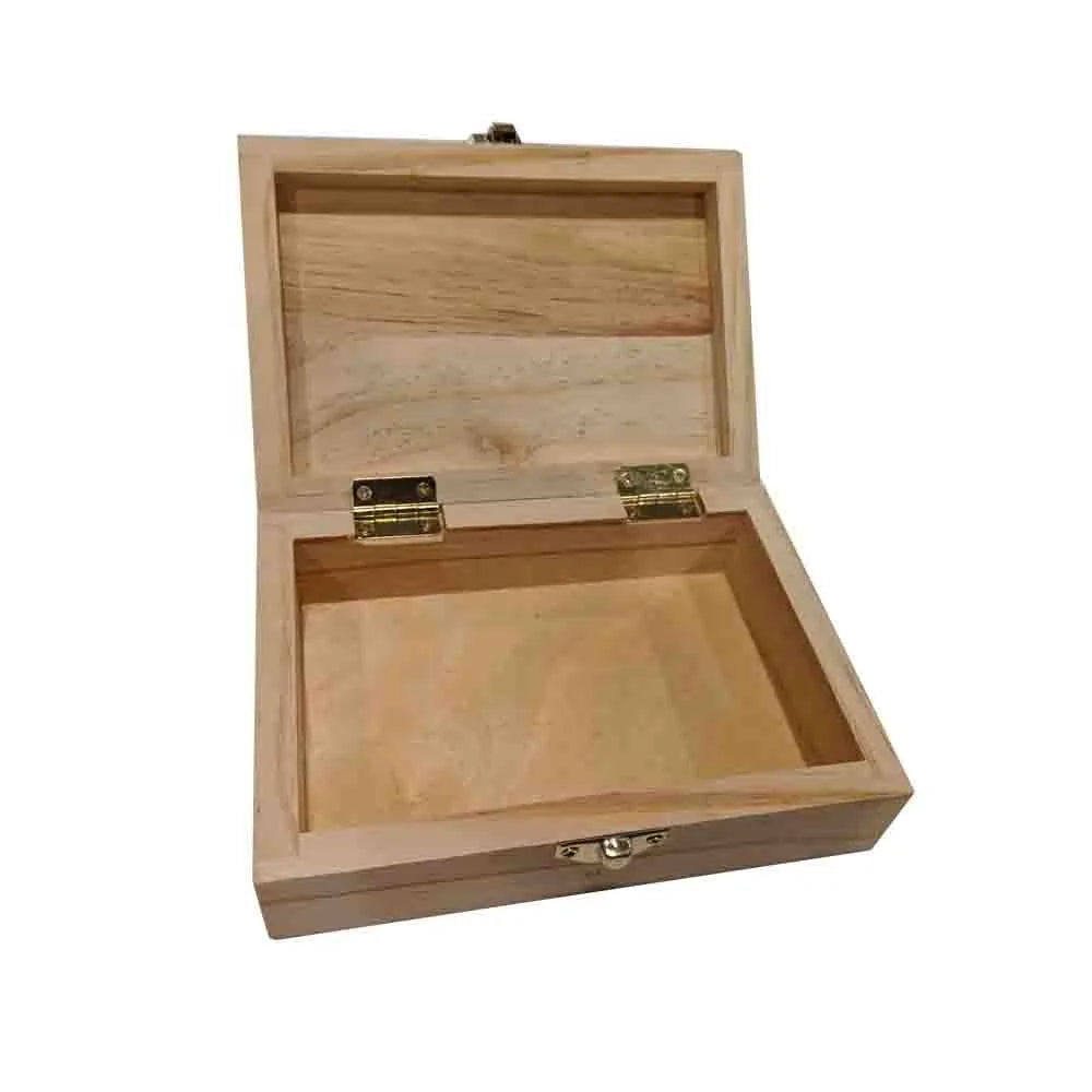 Handmade Solid Beech Wooden Tool Box Precision Screwdriver Tool Box for Tool Storage and Display