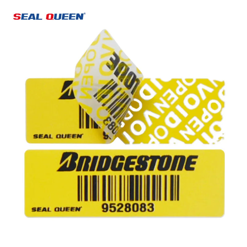 Custom Security Seal Tamper-Evident Void Adhesive Sticker Labels  Printed for  Packaging