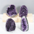Natural Gemstone Amethyst Stone Crystal Geode Cluster Quartz Raw Amethyst for Healing and Gift