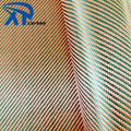 210g Twill 3k Carbon Fiber 1500D Kevlars Aramid Woven Fabric Hybrid Orange Blue Red Color Cloth