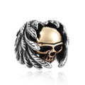 SS8-365R Steel Soldier Stainless Steel Punk Skull Ring Fashion Jewelry Gift