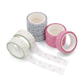 Small MOQ Customized Printed Office Adhesive Washi Tape Stickers for Personalized Decals and Organization
