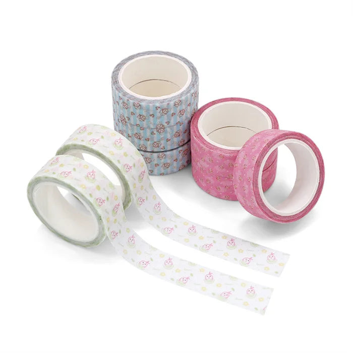 Small MOQ Customized Printed Office Adhesive Washi Tape Stickers for Personalized Decals and Organization