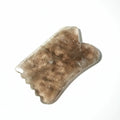 Huiying Factory Price Massager Spiky Concave Skin Facial Care Natual Smoky Quartz Guasha Tools