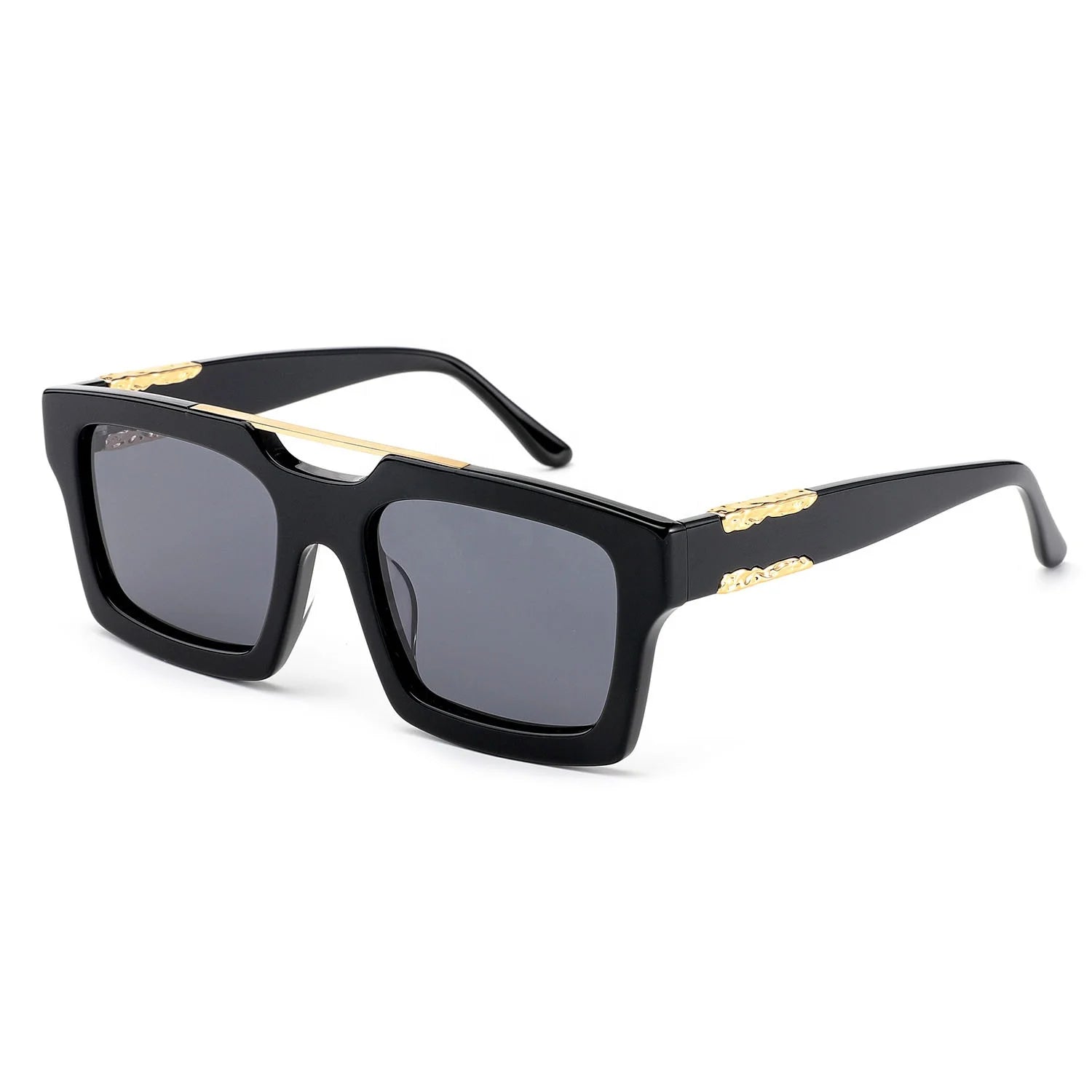 OEM China Wholesale Oversized Sunglasses Polarized Square Sun Glasses Men Adult Wholesale Fashion Small Moq Acetate Sunglasses