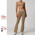 Women's Sports Wear Gym Fitness Yoga Sets Fitness Clothing Activewear Sets Women Sportswear V Waist Workout Clothes for Women
