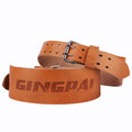 Men's and Women's Cowhide Bodybuilding Belt for Fitness Weight Lifting Squatting Hard Pulling Push Bench