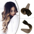 Unprocessed 220g Remy Cheap Double Drawn Clip in  Human Hair Extensions